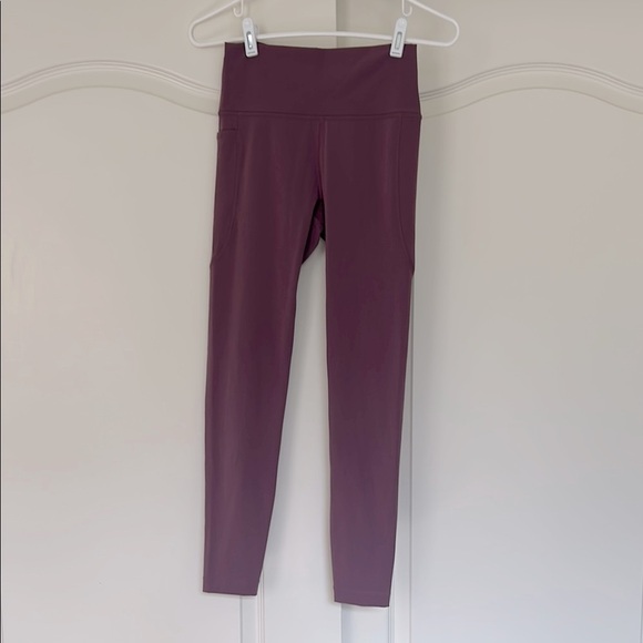 Outdoor Voices - Swift 7/8 Leggings - Purple - Size Small - Picture 2 of 7